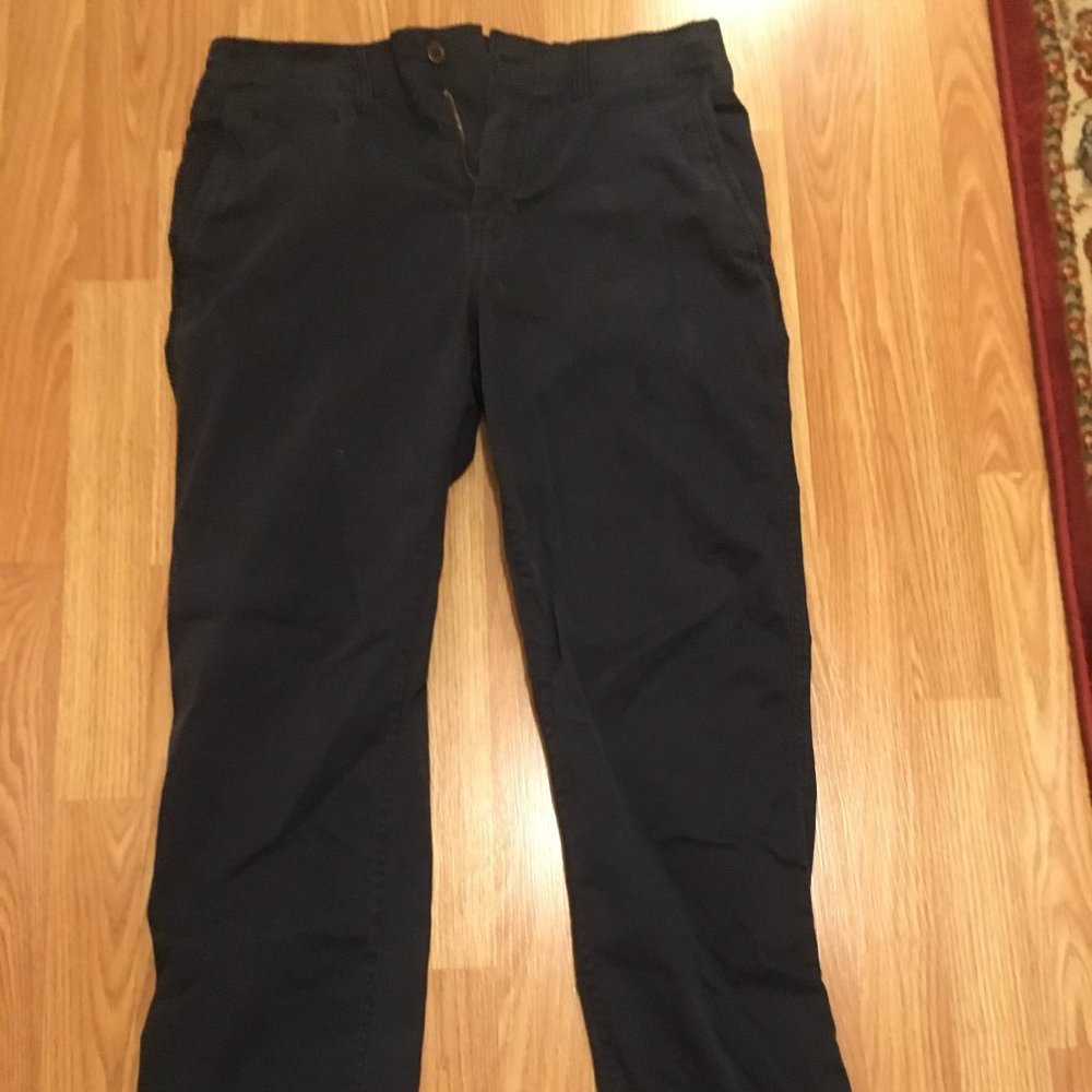 American Eagle Black straight leg pants